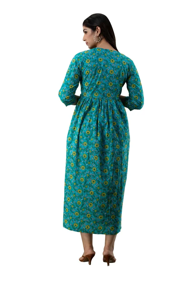 Green_Blue_Cotton_Maternity_Gown__By_Nevisha_Style